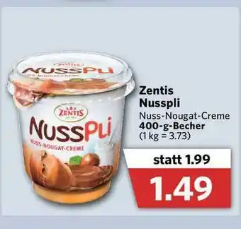 Combi Zentis Nusspli Angebot