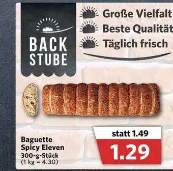 Combi Baguette Spicy Eleven Angebot