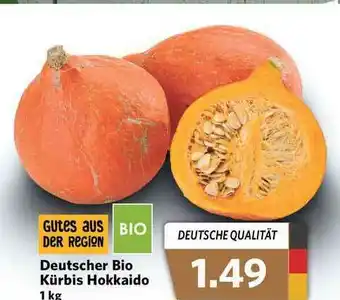 Combi Deutscher Bio Kürbis Hokkaido Angebot