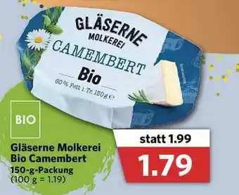 Combi Gläserne Molkerei Bio Camembert Angebot