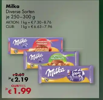 Travel Free Milka 250-300g Angebot