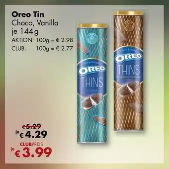 Travel Free Oreo Tin 144g Angebot