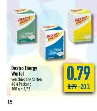 diska Dextro Energy Würfel Angebot