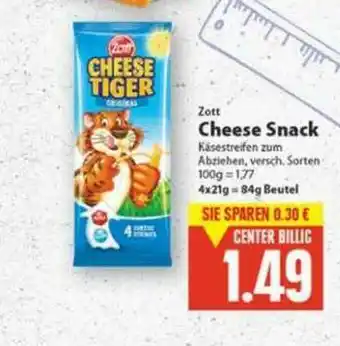 E-Center Zott Cheese Snack Angebot