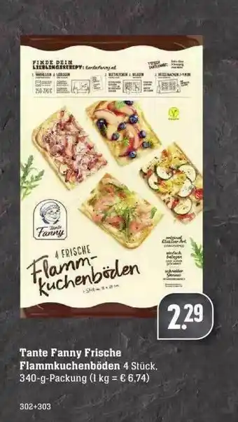 Edeka Tante Fanny Frische Flammkuchenböden Angebot