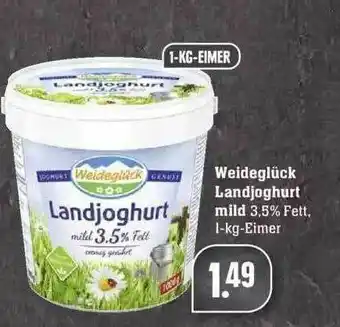 Edeka Weideglück Landjoghurt Mild Angebot