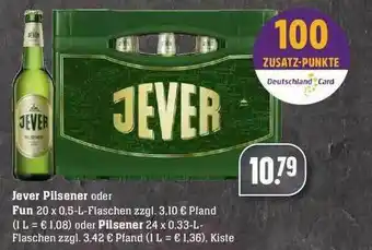 Edeka Jever Pilsener Oder Pilsener Angebot