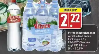 Edeka Vitrex Mineralwaser Angebot