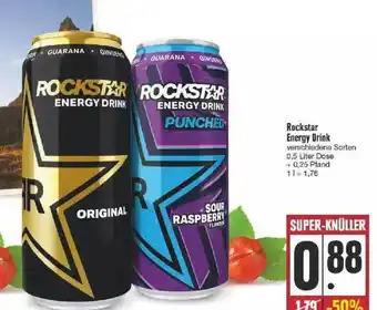 Edeka Rockstar Energy Drink Angebot