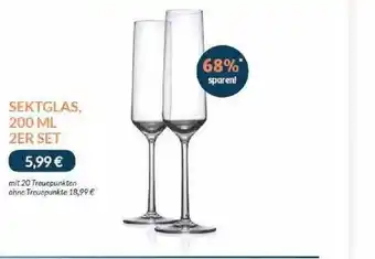 Edeka Sektglas Angebot