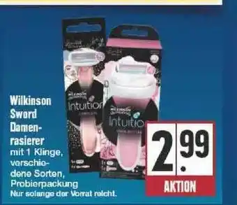 Edeka Wilkinson Sword Damenrasierer Angebot