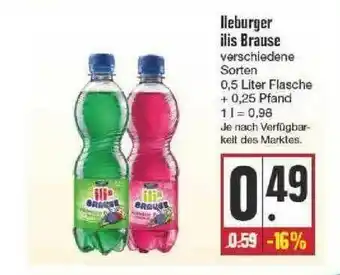 Edeka Lleburger Ilis Brause Angebot