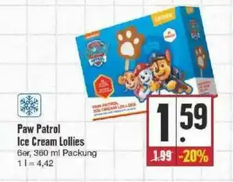 Edeka Paw Patrol Ice Cream Lollies Angebot