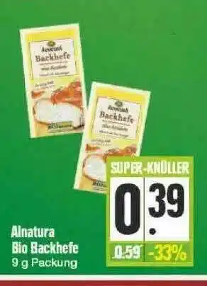 Edeka Alnatura Bio Backhefe Angebot