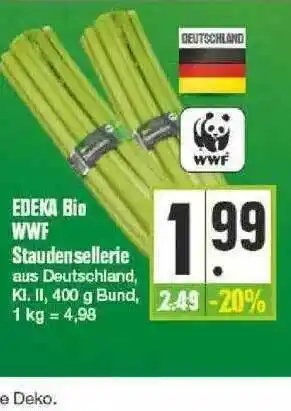 Edeka Edeka Bio Wwf Staudensellerie Angebot