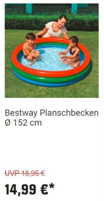 OBI Bestway Planschbecken Ø 152 cm Angebot