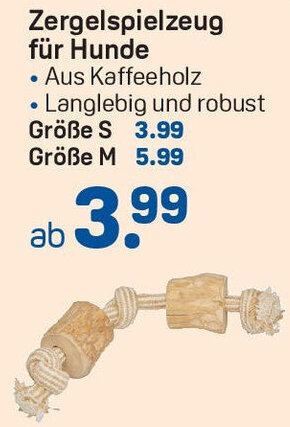 Rossmann Zergelspielzeug für Hunde Angebot