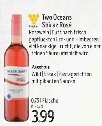 Edeka Struve Two Oceans Shiraz Rosé Angebot