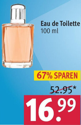 Rossmann Eau de Toilette 100 ml Angebot