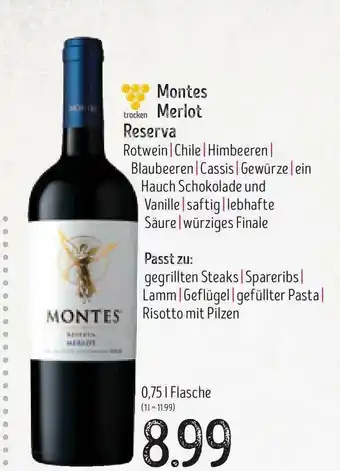 Edeka Struve Montes Merlot Reserva Angebot