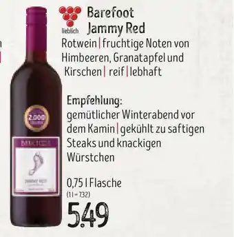 Edeka Struve Barefoot Jammy Red Angebot