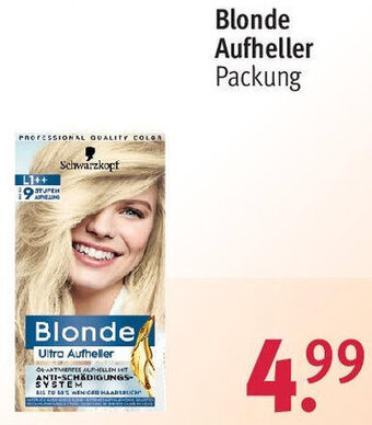 Rossmann Blonde Aufheller Angebot