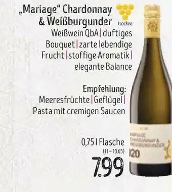 Edeka Struve Marriage Chardonnay & Weißburgunder Angebot