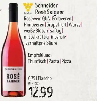 Edeka Struve Schneider Rosé Saigner Angebot