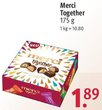 Rossmann Merci Together 175 g Angebot