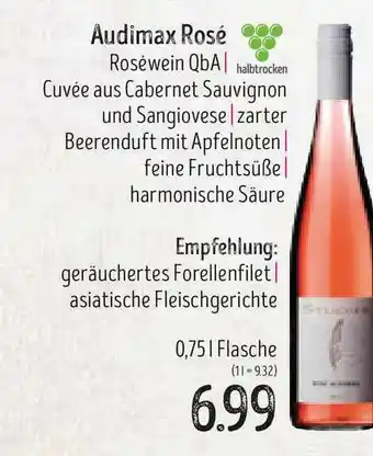 Edeka Struve Audimaz Rosé Angebot