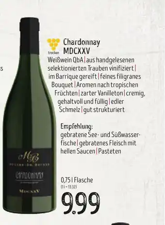 Edeka Struve Chardonnay Mdcxxv Angebot