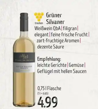 Edeka Struve Grüner Silvaner Angebot