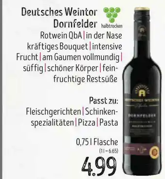 Edeka Struve Deutsches Weintor Dorngfelder Angebot