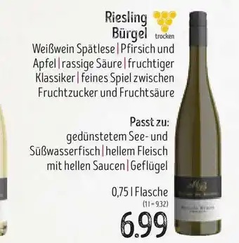 Edeka Struve Riesling Bürgel Angebot