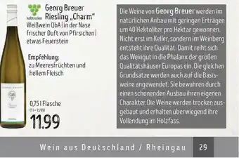 Edeka Struve Georg Breuer Riesling „charm” Angebot