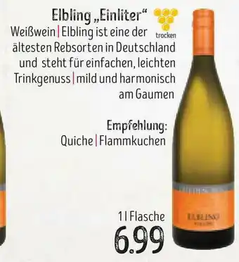 Edeka Struve Elbling „einliter” Angebot