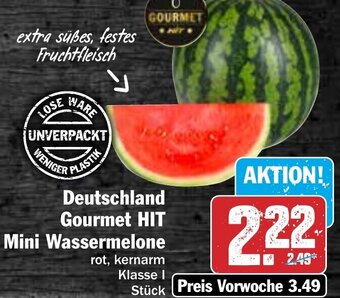 HIT Deutschland Gourmet HIT Mini Wassermelone Angebot