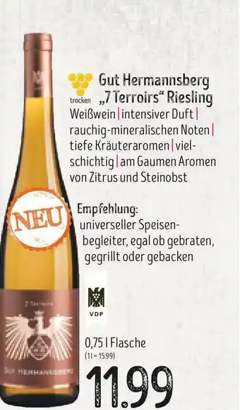 Edeka Struve Gut Hermannsberg „7 Terroirs” Riesling Angebot