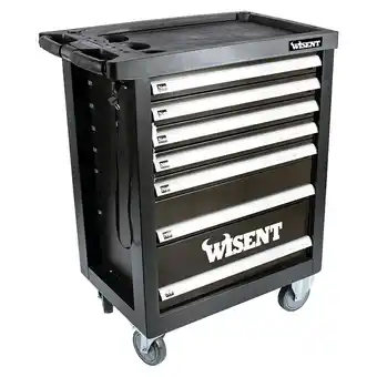 Bauhaus Wisent werkstattwagen ww 5000 (l x b x h: 77,5 x 47 x 97,5 cm, mit werkzeug, anzahl schubladen: 7 stk.) Angebot