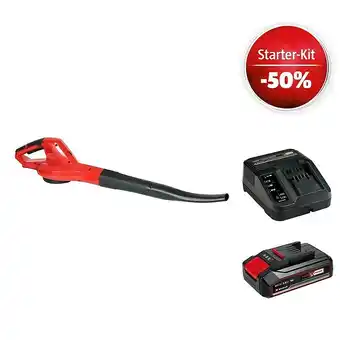 Bauhaus Einhell power x-change 18v maschinenpaket (akku-gebläse ge-cl18/1 + starter-kit (-50%) + 2ah akku gratis) Angebot