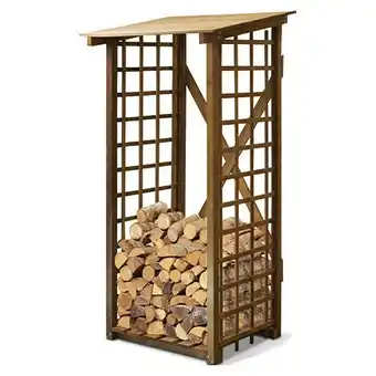 Bauhaus Kaminholzregal eifel (80 x 100 x 190 cm, holz) Angebot