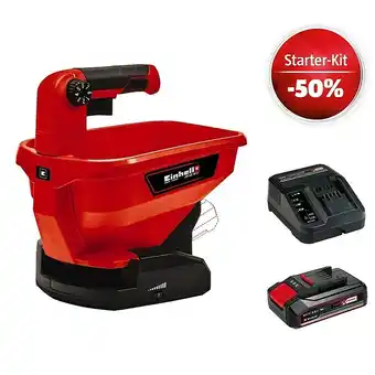 Bauhaus Einhell power x-change 18v maschinenpaket (handstreuer ge-us 18 + starter-kit (-50%) + 2ah akku gratis) Angebot