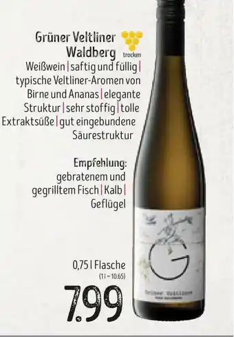 Edeka Struve Grüner Veltliner Waldberg Angebot