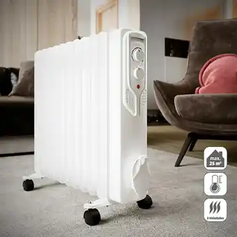 Bauhaus Voltomat heating ölradiator (weiß, 2.500 w, rippenanzahl: 11 stk.) Angebot