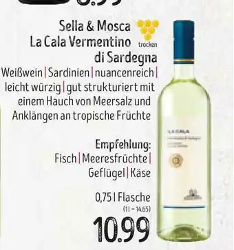 Edeka Struve Sella & Mosca La Cala Vermentino Di Sardegna Angebot