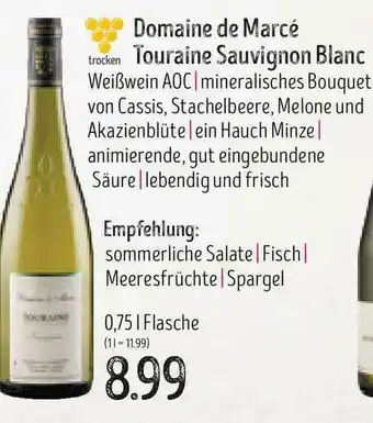 Edeka Struve Domaine De Marcé Touraine Sauvignon Blanc Angebot