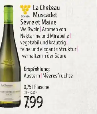 Edeka Struve Lacheteau Muscadet Sèvre Et Maine Angebot