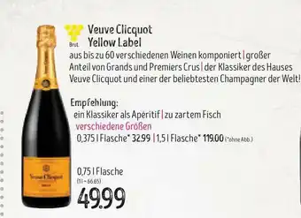 Edeka Struve Veuve Clicquot Yellow Label Angebot