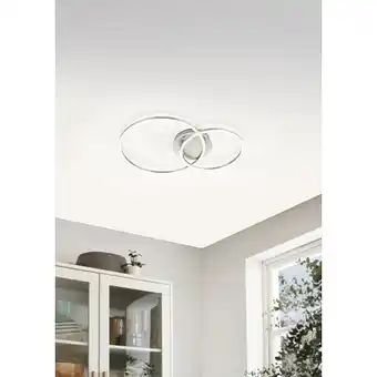 Bauhaus Eglo led-deckenleuchte palmaves 3 (12 w, nickel-matt, rgbw) Angebot