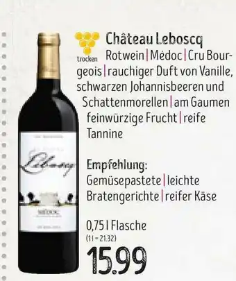 Edeka Struve Château Leboscq Angebot